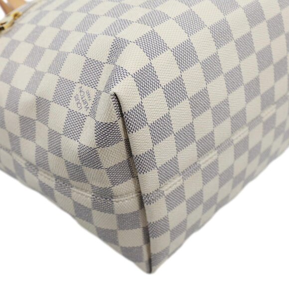 Louis Vuitton  Iena MM Damier Azur Shoulder Bag Rose Ballerine - Picture 6 of 12